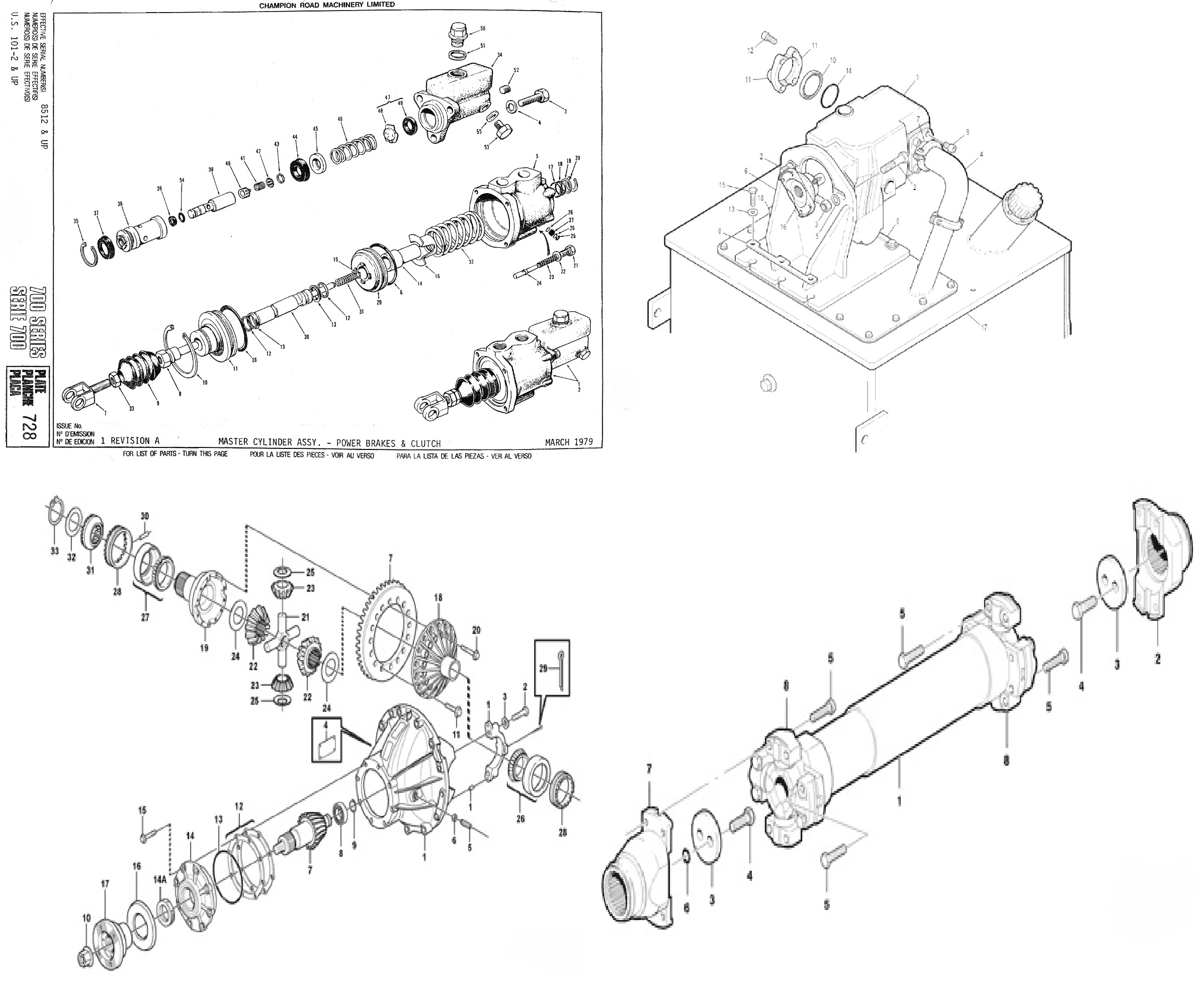 Champion Grader Parts